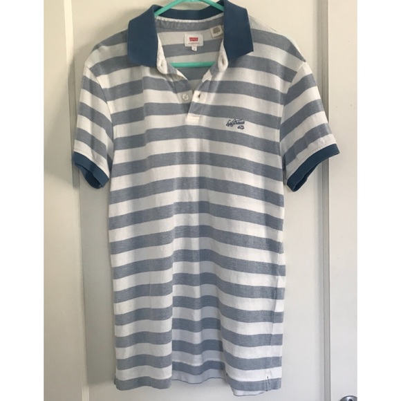 Levi’s striped men’s polo tee shirt - Picture 2 of 5
